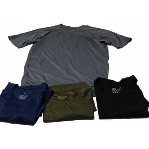 Kinglaman 4 Pack Mesh Workout Shirts for Men Dry Fit Gym Shirts Quick Dry Athletic Short Sleeve Sports T-Shirt Moisture Wicking Small