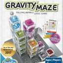 ThinkFun Gravity Maze - Falling Marble Logic Game - Challenging STEM Toy for Kids 8-12 - Gravity Marble Maze - Brain-Building Fun - Educational Gift - Boosts Critical Thinking & Problem Solving