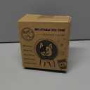 Supet Raised Inflatable Dog Cone Collar to Stop Licking, Soft Dog Cone Alternative After Surgery, Pet Neck Donut Collar for Small Medium Large Dogs (S(Neck 7"-9.5"), T Bone Green)