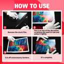 No Heat Laminating Sheets Self Sealing 8.5 x 11 Inch, 100 Pack, 4mil Thickness, Transparent, No Machine Self Adhesive Laminating Sheets, Protect documents and Photos [Letter Size] by HA SHI