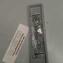 Dressy Beaded Bracelet Compatible with Samsung Galaxy Watch 8 Band 40mm 44mm/8 Classic 46 mm Women, Fashion Cute Strechy Stainless Steel Beads Strap for Galaxy Watch 8 (Silver Galaxy Watch 8-L(6.2"-7.3"))