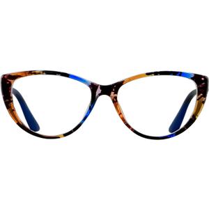 ANDWOOD Blue Light Blocking Glasses Women Bluelight Blocker Computer Cateye Clear Cat Eye Eyeglasses Frame AR003