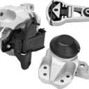 3PCS Engine Motor Transmission Mounts Set Replacement for 2011-2015 Ford Explorer V6 3.5L Without Turbo Replacement for A5663HY, A5635, A5734