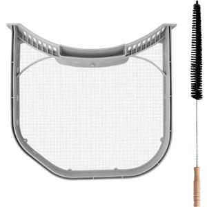 Showingo ADQ56656401 Dryer Lint Filter Screen Trap Replacement for LG DLEX3900B DLEX3370W DLEX3570V DLEX3900W DLEX3470V DLEX3250W | Replaces ADQ566564 AP4457244 1462822 AH3531962 with Cleaning Brush