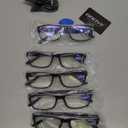 Gaoye Professional Reading Glasses for All Day - Computer Readers with Blue Light Protection - Value Pack +1.0