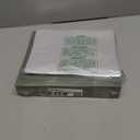 Lanpn Recipe Binder 8.5x11 3 Ring Kit, Waterproof Recipe Book to Write in Your Own Recipes, Blank Organizer Recipe Binder with 60 Plastic Sleeves,116 Recipes, Dividers,Labels & Stickers, Green