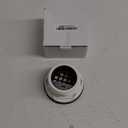 Black No Caulk Shower Drain, Welsan PVC Compression Shower Floor Drain with 4-1/4" Stainless Steel Round Grid Strainer Cover, Matte Black
