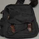 Messenger bag for Men,Small Sling Crossbody Backpack Shoulder Bag for Men Women,canvas Strap Backpack Sling Bag