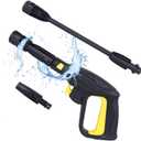 Replacement Pressure Washer Gun with Extension Wand for Karcher High Pressure Washer Spray Gun for Karcher K3 K4 K5 K6 K7 Hose Quick Connect System
