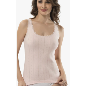 VAVONNE Camisole for Women, All Cotton, Airy Soft Comfy Tank Tops Cami Undershirt, (Size S)