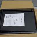 REALINN Under Sink Organizer, Pull Out Cabinet Organizer, 2 Tier Metal Slide Out Shelf with L Shaped Design for Kitchen, Bathroom, Laundry, and Utility Cabinet Storage for Deep Cabinets, Black, 2 Pack