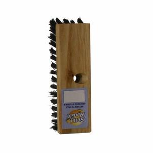 Spill Magic 204BR Removable Broom Head with Heavy Duty Bristles for Swab Spill Kit