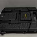 Folding Hand Truck 500lbs, Portable Heavy Duty Dolly Cart, 6 Wheels Collapsible Luggage Cart with 2 Elastic Ropes - Compact Trolley Cart for Easy Moving - Ideal Hand Cart for Travel and More (17, Black)