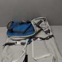 fangzi 105L Paddle Board Backpack Waterproof Large Capacity Portable Oxford Cloth SUP Surfboard Bag, White