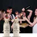 4 x XFW Coworker Leaving Gifts for Women Goodbye Gifts for Coworkers Going Away Gifts for Friends Leaving Farewell Gifts for Coworkers New Beginnings Gifts for Women Next Chapter Wine Bag (Never)