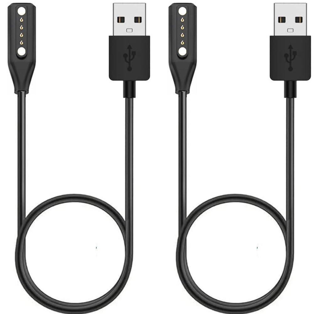 Kissmart Charger for Bose Frames Alto/Rondo/Soprano/Tenor, Replacement Magnetic USB Charging Cable for Bose Frames Audio Sunglasses (2)