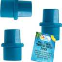 U.S. Pool Supply Pool 1.5" Swivel Connector Adapter, Pack of 3 - Connects to Suction Pool Vacuum Cleaner Hose and Leaf Canisters - Prevents Vacuum Hoses from Kinking and Twisting, Inground Fitting