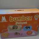 Bumbox Deluxe Rabbit Extra Large Litter Box, Training Rabbit Cage with Toilet Tray for Hamster, Bunny, Ferret, Small and Large Animal, 21.45in (Cream) (X-Large)