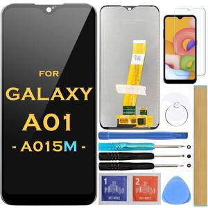 Screen Replacement LCD Display Touch Digitizer AssemblyBlack for Samsung Galaxy A01 2019 A015 SM-A015M SM-A015M/DS 5.7" (NOT FOR A015F)