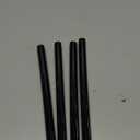 Plastic Round Rod 4-Pack - 1/2 Inch Dia 12 inch Length Black (POM) Polyoxymethylene Rods Engineering Plastic Round Bars (0.5in12in, 4)