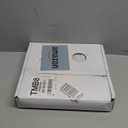 SUNWINGS Peel and Stick Mosaic Natural 3D Stone Self Adhesive Tiles, 12" x 11" 5-Sheet Stick on Backsplash for Kitchen Bathroom Fireplace Vanity, Mixed Gray