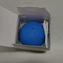 Smart Interactive Dog Balls, Durable Food-Grade Rubber Material, Automatic Moving, Bouncing, Rotating Toy with Light for Medium, Large Dogs, IPX7 Waterproof (Blue)