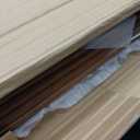 Gashell Wire Shelf Covers, Bamboo Wire Rack Covers for Pantry, Closet (5pcs, 30" W x 16" D)