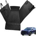 Proadsy 2025 Upgrade Dog Car Seat Cover Custom Fit 2017-2024 2025 Honda CR-V Back Seat Extender Waterproof Scratch Proof Durable Black Protector Pet Hammock