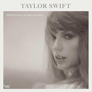 BrownTrout, Taylor Swift 2026 Wall Calendar, 12'' X 12'', 16-Month Calendar with Stapled Binding