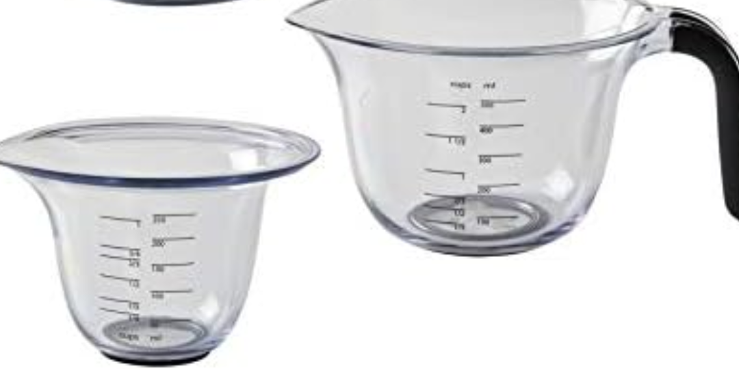 KitchenAid KQ298OSOBA Gourmet Set of 2 Measuring Jugs, Onyx