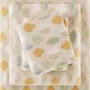 Extra Soft 100% Turkish Cotton Flannel Sheet Set. Warm, Cozy, Luxury Winter Bed Sheets. Stratton Collection (California King, Wildlife)