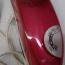 BLACK+DECKER Variable Control Compact Iron, TrueGlide Premium Nonstick Soleplate, Ergonomic Mist/Steam Burst, Red
