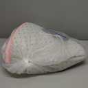 OLANLY Pink Round Rugs for Bedroom - Machine Washable, 3 ft Circle Area Rugs for Living Room, Soft and Fluffy Shaggy Carpet for Teen Girls and Boys, Nursery Rooms, Dorms, Home Decor Aesthetic