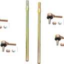 Tie Rod End Kit, Compatible With 2007-2013 Yamaha Grizzly 660, 2002-2008 Yamaha Grizzly 700, 09-14 Yamaha Grizzly 550, 2016 Yamaha Kodiak 700, Ball Joint Set, ATV UTV Part Accessories