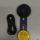 Laptop Phone Holder, Magnetic Phone Stand 15W Fast Wireless Charger for MagSafe for iPhone 17/16/15/14/13/12 & All Phones for Tesla (Black)