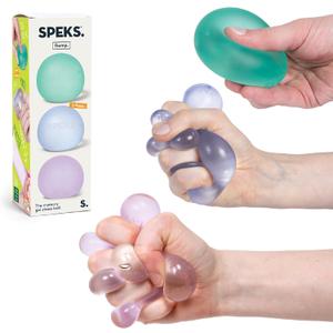 Speks Gump Squishy Stress Balls, Silent Sensory Tool for Stress Relief, Small