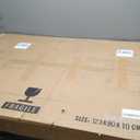 Glass Coffee Table, Mid Century Modern Coffee Table, Coffee Table for Living Room Center Table Suitable for Bedroom Living Room Reception Office Tables (Wood/Transparent, Large) (Large 45 * 32.3 * 16in)