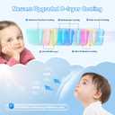 Baby Infant & Toddler Sunglasses with Strap, UV400 Protection for Boys & Girls 0-24 Months, 3 Pack