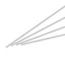 MECCANIXITY 1/4 Inch x 24 Inch 316 Stainless Steel Solid Round Rods Metal Lathe Bar Stock for DIY Craft 4 Pcs