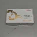 STfantasy Finger Wave Wig 1920s Retro Mid Length Long Curly Synthetic Hair for Women Cosplay Halloween Party Costume (Dark Brown)