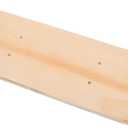 3 x Blank Skateboard Deck 16.92In DIY Kids Painting Toy Unfinished Maple Wood Replacement Deck with Pre-Drilled Holes for Skateboard Assembly