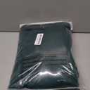 COSVIYA Grommet Blackout Room Darkening Curtains 54 inch Length 2 Panels,Thick Polyester Light Blocking Insulated Thermal Window Curtain Dark Green Drapes for Bedroom/Living Room,52x54 inches