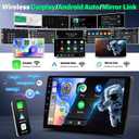 Car Radio for Chevy Malibu 2011 2012 2013 2014 2015 Stereo, 9‘’ Touch Screen Head Unit for Malibu Android Radio Bluetooth, with Carplay Android Auto, GPS, WiFi, HiFi, Split Screen, SWC, Backup Cam