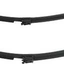 XQSMWF 2228201145 Front Windshield Wiper Blade Set w/Heated Compatible with Mercedes S450 S550 S550e S560 2015 2016 2017 2018 2019 2020# A2228201145 222-820-11-45
