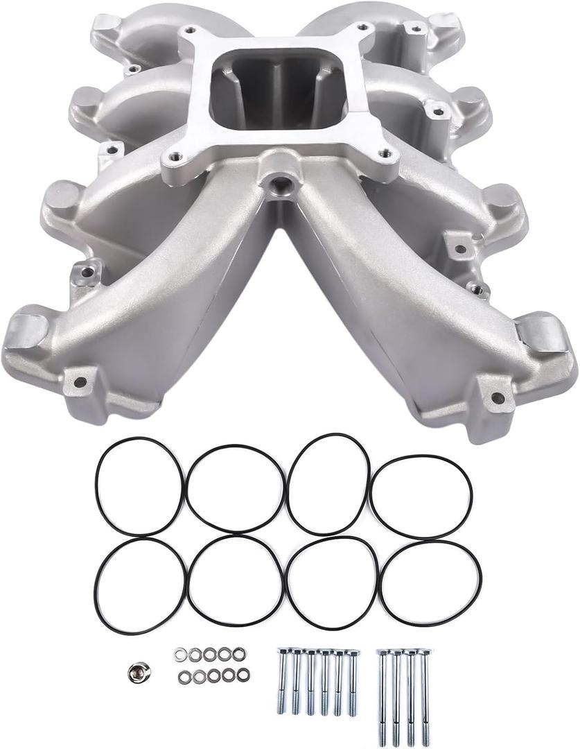 300-132 Single Plane Carb Intake Manifold Replacement for LS1 LS2 LS6 V8 5.7L 350 2500-7000 300-132 Single Plane Carb Intake Manifold Replacement for LS1 LS2 LS6 V8 5.7L 350 2500-7000