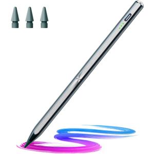 Hastraith Stylus Pen for iPad(2018-2026)-13 Mins Fast Charge with Tilt Sensitivity & Palm Rejection for iPad 11/10/9/8/7/6th Gen, Air 5/4/3/M4/M3/M2, Pro 13"/12.9"/11"/M4, Mini 7/6/5th, Metallic Blue