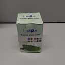 LePe Crushed Fire Glass, Translucent Broken GlassDecorative for Resin Art, Fire Pits, Potted Plants, Garden and Indoor Use, 3-6mm Fire Pit Glass, 1 Pound in Jar(Azure Blue)