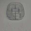 Lifewit Chilled Serving Tray for Parties, 15 Divided Shrimp Cocktail Serving Dish with Lid, Plastic Taco Bar Platter, Ice Serving Bowl for Veggie, Fruit, Salad, Mimosa Bar Supplies in Party/Buffet