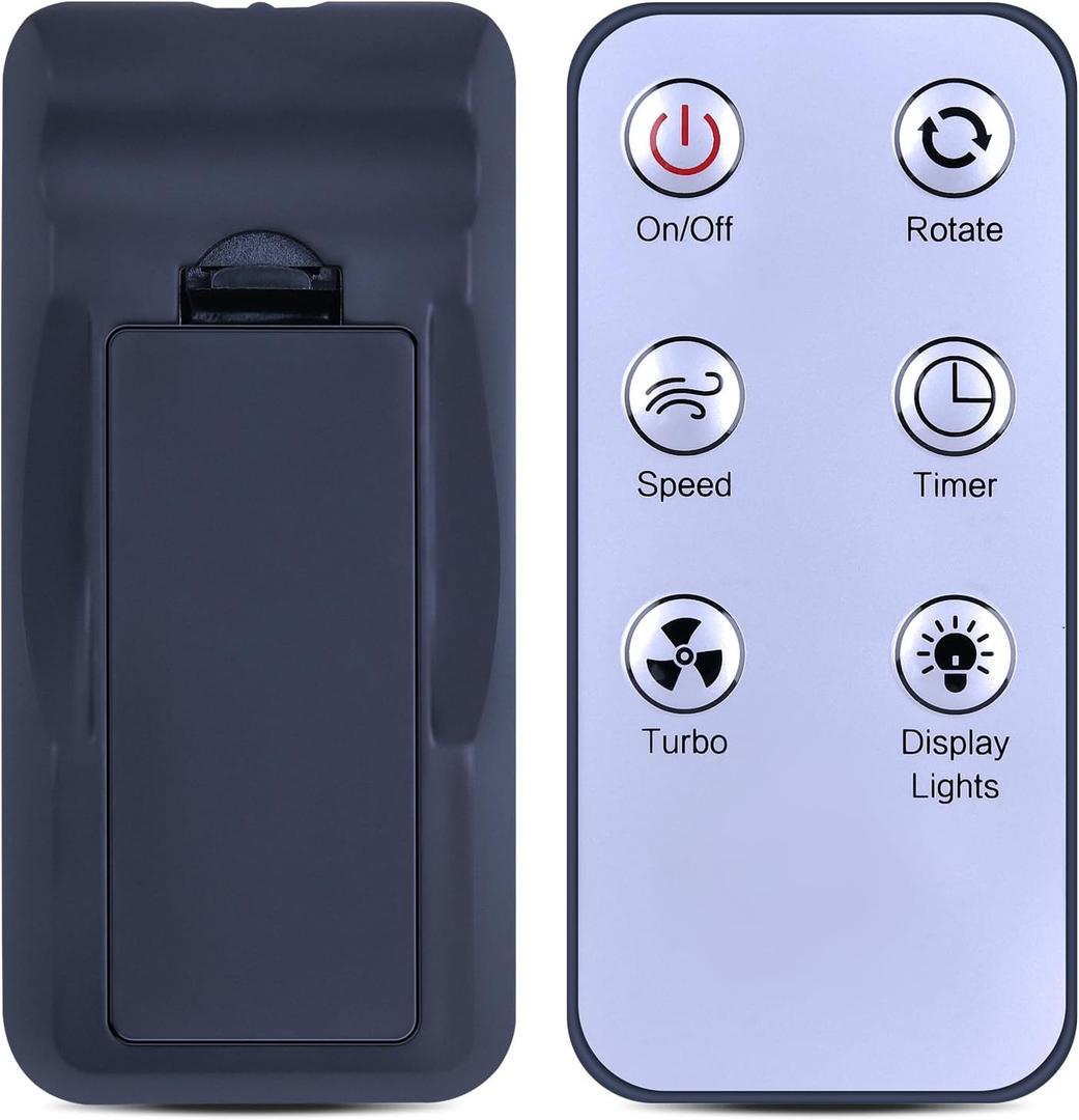 Replacement Remote Control Intended for LivePure Bladeless Indoor/Outdoor Rechargeable Fan LP1780FAN-SGE LP1780FAN-TEA LP1780FAN-LAV LP1780FAN-DNB LP1780FAN-COR