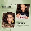 Heatless Hair Curler Heatless Curls Overnight Heatless Blowout with Luxury Cloth Bag Silk Scarf, Curling Rod Headband to Sleep in No Heat Curling with (Green, 3Rods)